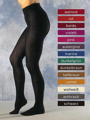 Warme damen strickstrumpfhosen - damen,
