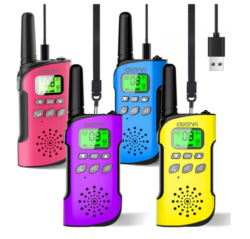 Walkie talkie kinder 4er - walkie,