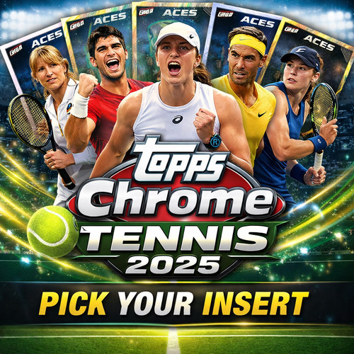 Tennis topps chrome - topps,