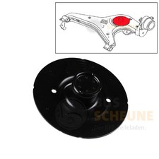 VW Bus T4 Reparaturblech Federteller hinten Hinterachse Schwinge Achse NEU