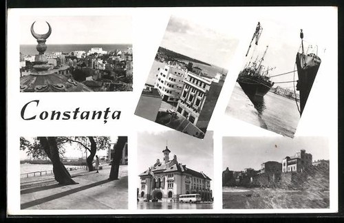 Constanta ortsansicht aus - ak,