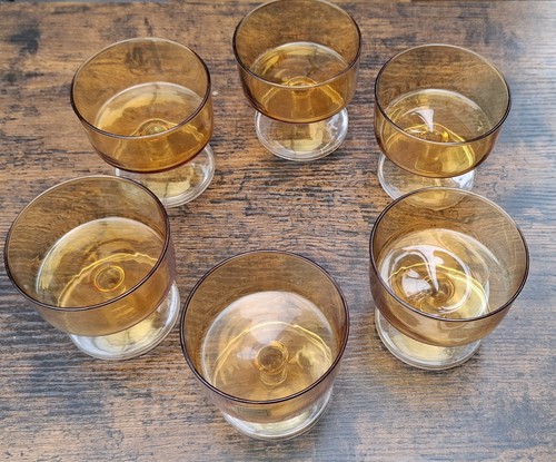 Vintage luminarc dessert - 6, x