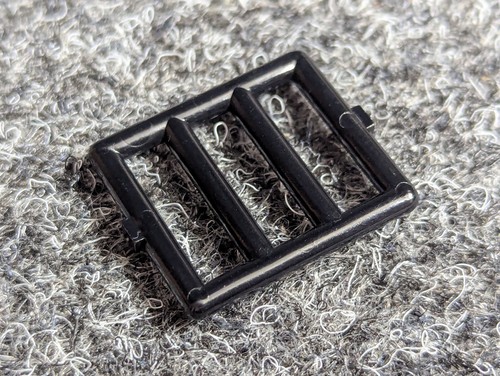 Lego 6016 gitter - schwarz, 1x4x3