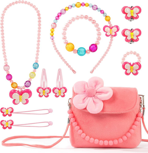 Plüsch mädchen handtasche - plüsch,