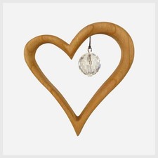 Harmony Objekt Herz Holz
