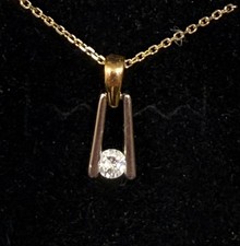 Natürlicher Diamant Anhänger
