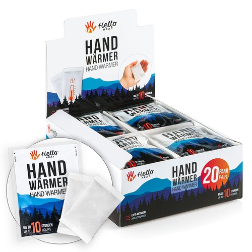 Paar handwärmer hello - paar, 8h