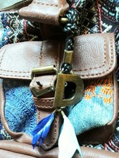 NEU!*DESIGUAL* flowerpower hippiestyle TASCHE maße/text 