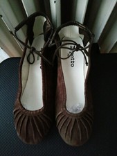 REPETTO LEDER BALLERINAS SCHUHE 35 36 22cm