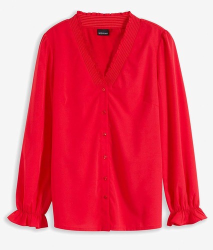 Bluse mit smok detail - mit, 44