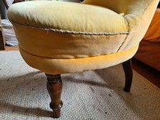 antiker Jugendstil Sessel modern, edel neu gepolstert Designerstück 19. Jh.