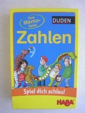 ZAHLEN das Memo-Spiel / DUDEN / LERNSPIEL - mit den Zahlen 1 bis 20 / HABA 5+