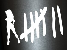 Plott Aufkleber Milf Strichliste Sexy Mom Abschussliste Sticker Tuning Fun