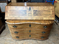 ANTIKER BAROCK SEKRETÄR NUSSBAUM MIT INTARSIEN UM 1760/1780 BAROCKSEKRETÄR