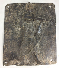 Westafrika bronzerelief - westafrika,