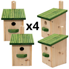 Nistkasten aus Holz für Meisen & Vögel – Wetterfeste Nisthilfe, ideal für Garten