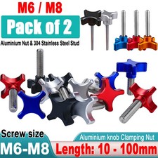 Sterngriffschraube M6/M8 Kreuz