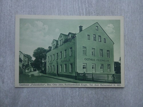 Burkhardtsdorf erzgebirge - ak,