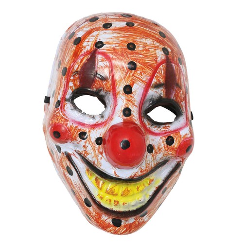 Horror clownsmaske harlekin - horror,