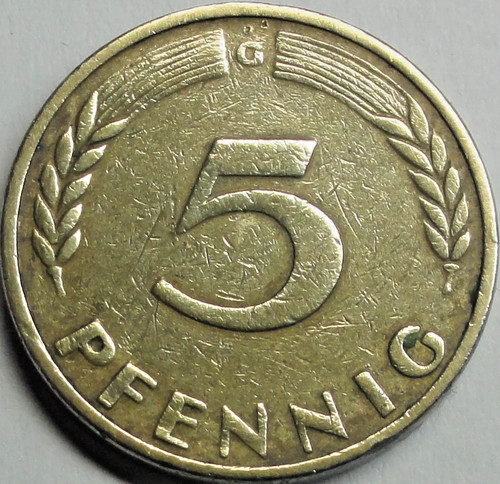 Deutschland pfennig 1950 - br-deutschland,