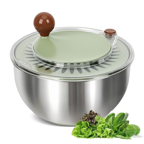 Salatschleuder edelstahl - salatschleuder,