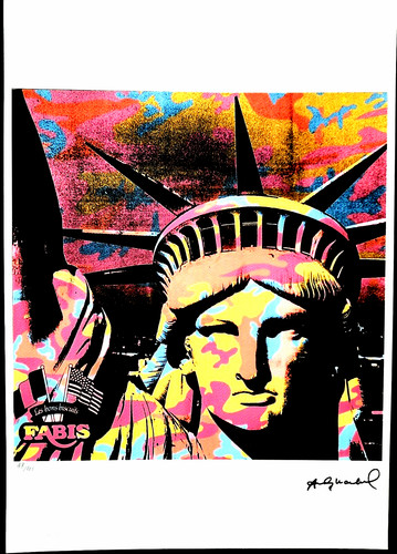 Andy warhol statue of - ,