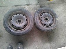 Original VW Polo 9N Räder 2 Kompletträder 5x14 ET36 Stahlfelgen Allwetter 165 70