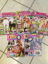 Schleich - Pferdehof - 3 Zeitschriften Magazine + 3 Poster - Sonderhefte Bayala