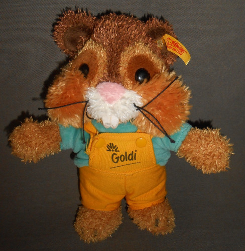 Steiff hamster goldi - steiff,