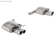 Fox Duplex Sportauspuff BMW 5er F10 F11 F07 je 2x80mm rund scharf gerade