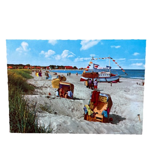 Postkarte hohwacht strand - postkarte, ak