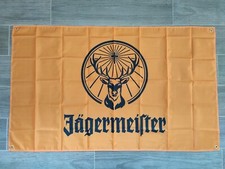Jägermeister Fahne Banner Flagge Wandbehang ca. 90 x 150 cm