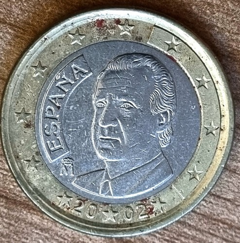 Spanien 2002 sehr - 1€,