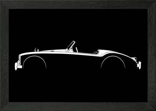 Mga 1500 silhouette gerahmtes - mga,