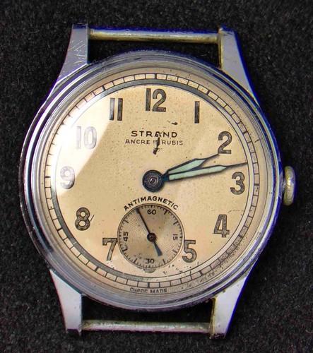 Strand military khaki sub dial - military,