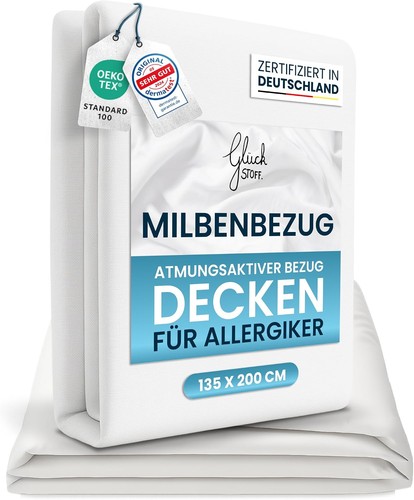 Glückstoff milbenbezug - glückstoff®,