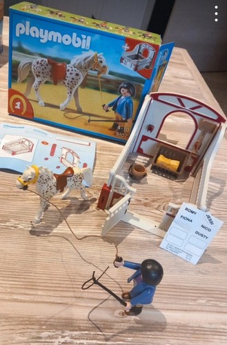 Playmobil pferdestall 5007 - pferdestall,