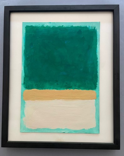 Mark rothko original acryl - rothko,