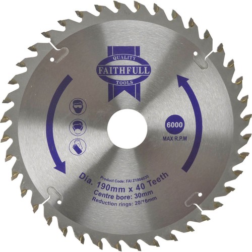Faithfull fine cross cut - cross, tct