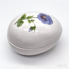 Vintage Porcelain Egg Lidded