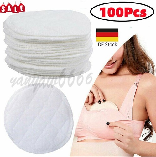 100x stilleinlagen baumwolle - 100x,