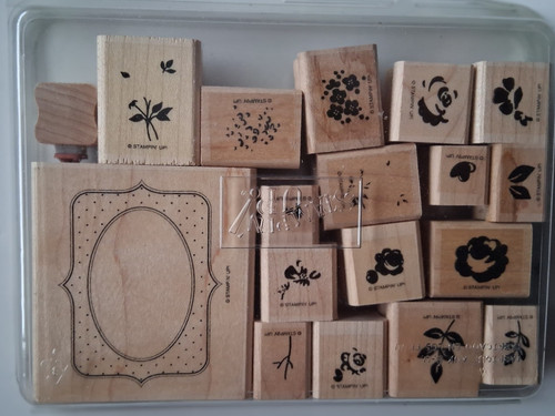 Stampin stempelset baby - up,
