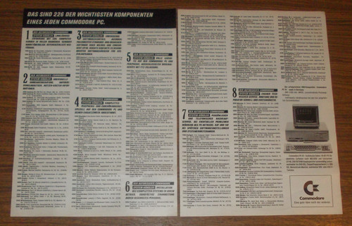 Seltene werbung commodore - werbung,