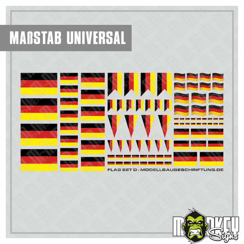 96x deutschland flaggen wimpel - flaggen,