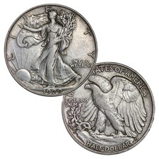 USA 90% Silver Walking Liberty