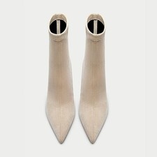 Gr.36 Castamere Damen Stiletto Hoher High Absatz Heel Geschlossene Spitze Zehenk