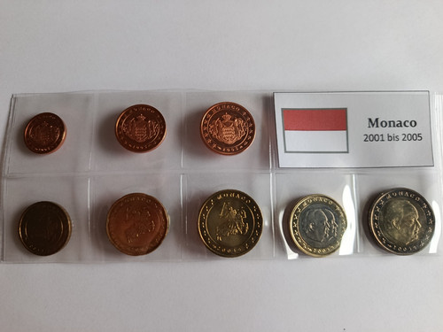 Euromünzen monaco 1cent 2 - -,