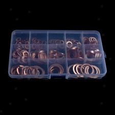 300Pcs Flache Kupfer Dicht