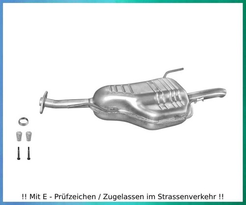 Endschalldämpfer für opel - endschalldämpfer,