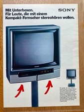 Sony trinitron stereo - sony,